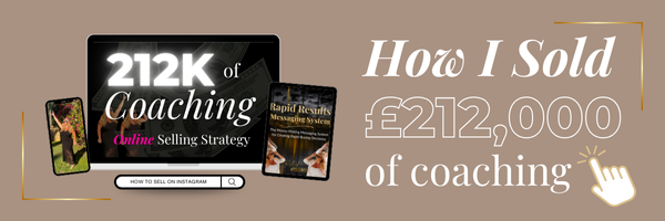 How I sold a group coaching program and generated £212,000 in sales revenue